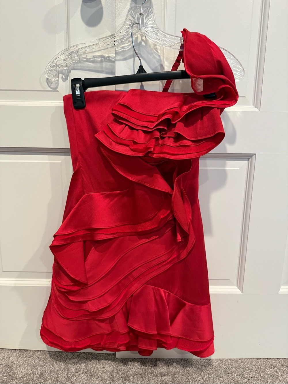 BCBGMaxAzria Red Cocktail Dress